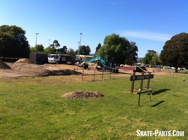 A Closer View – Henwood Skate Park Construction
