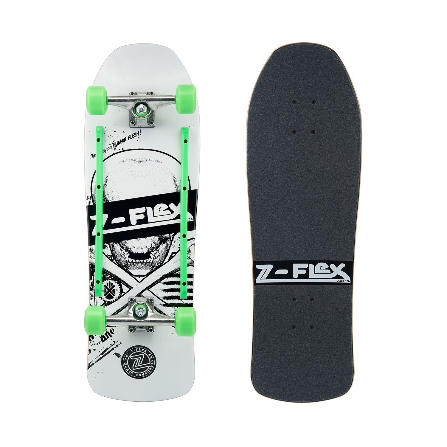 Z-Flex Z-Bones White Skateboard