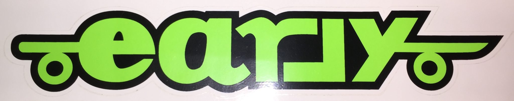 Early Skateboards Logo Sticker