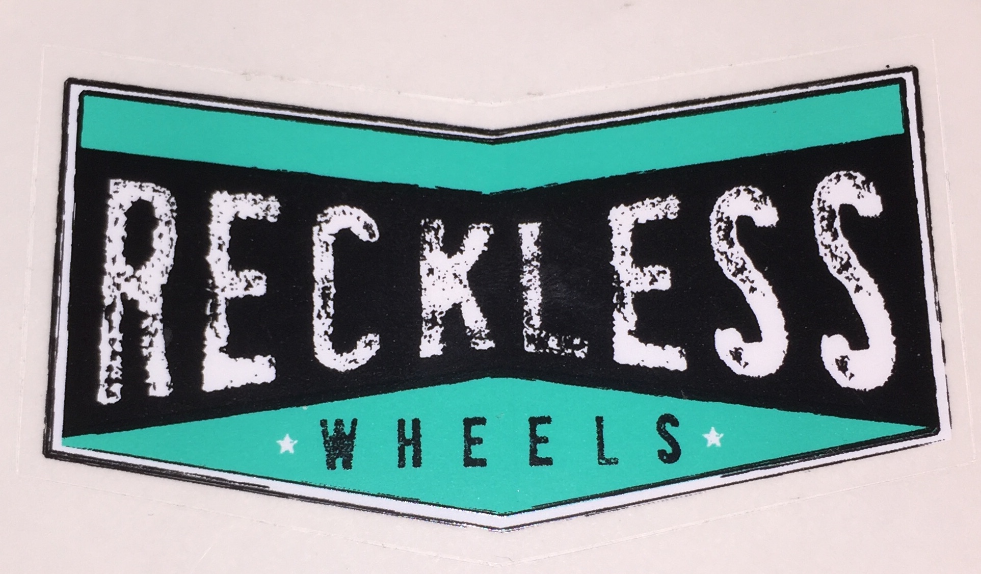 Reckless Wheels Logo Sticker